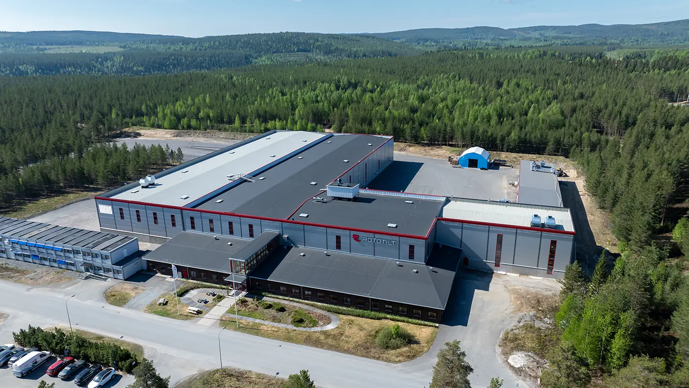 Rototilt investerar över 30 miljoner i Vindeln 